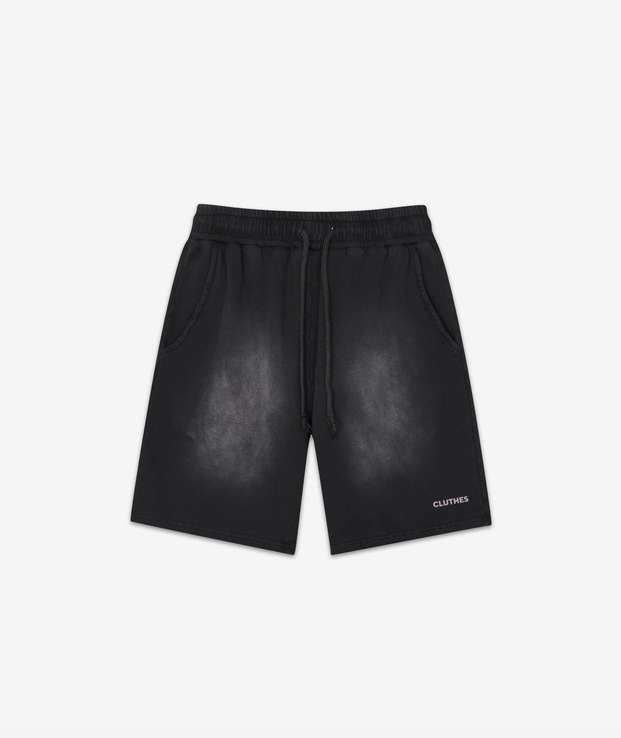 Frayed Noir Cluthes Shorts