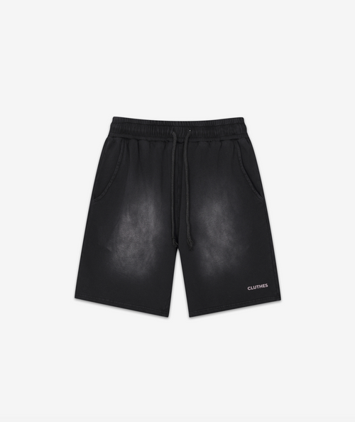 Frayed Noir Cluthes Shorts