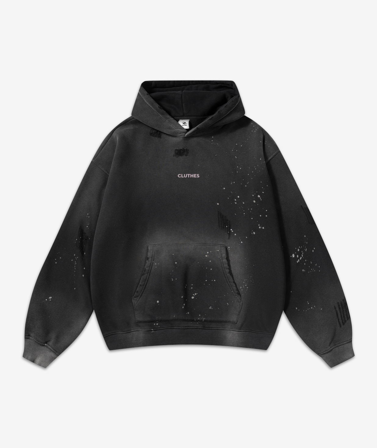 Frayed Noir Cluthes Hoodie